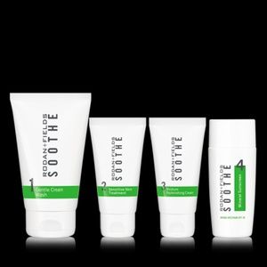 NWT Rodan+Fields Soothe Regimen 4 piece set